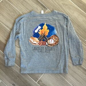 Souther Boy Co. Bonfire and Baseball Sandlot Shirt